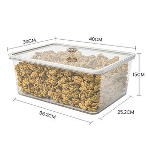 Lebensmittelechter Versiegelter Transparenter Getreidespender für den Einzelhandel, Aufbewahrungsbehälter für Süßigkeiten aus Kunststoff - Product Image 4