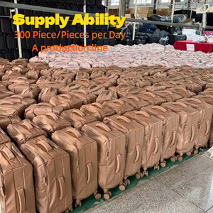 <span class=keywords><strong>Valigia</strong></span> da Viaggio OEM Ultra Leggera Impermeabile in <span class=keywords><strong>Tessuto</strong></span> Oxford Morbido Serie Password 20 Pollici Bagaglio a Mano con Ruote - Product Image 4