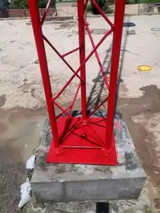 Made In China Hot Dip Galvanized Angle Steel 3 Legged Tower Mobile Telecom Communication Signal Tower