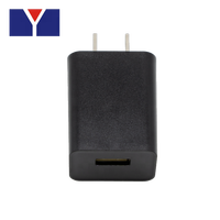 Petit Cube 5V 2A Chargeur Mural 5V 1A Plug-in USB pour Smartphones Android 10W Puissance de Sortie avec Protection OTP