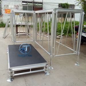 Sistema de Plataforma Modular Portátil de Aluminio Resistente <span class=keywords><strong>para</strong></span> Exhibiciones, Ferias Comerciales, Festivales y Eventos al Aire Libre - Product Image 3