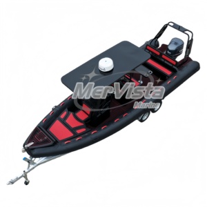 Bateau pneumatique de luxe chinois haute performance en aluminium RIB 800 ORCA Hypalon à vendre - Product Image 4
