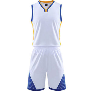 Ensembles d'uniformes de basketball tendance, grandes tailles, légers, respirants, 100 % polyester sublimé - Product Image 1