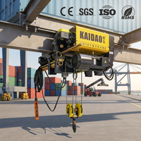 Nouveau fabricant de palans électriques pour équipements de levage industriels, manutention de matériaux, construction métallique robuste, télécommande