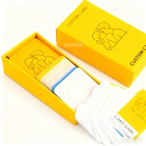 Juego de Cartas Personalizado con Diseño de Impresión OEM del Fabricante, para Parejas y Enamorados, con Caja - Product Image 3