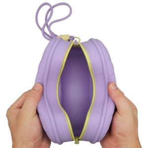 Women's Fashion Makeup Brush Pouch <b>Coin</b> Purse Bags Factory Supplied Hot <b>Sale</b> Waterproof Silicone Zipper Closure Capacity - Product Image 3