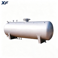 Réservoir de stockage cryogénique horizontal XF pour hélium liquide, cuve sous pression, isolation multicouche super vide, 10 m, 1 MPa