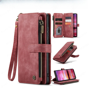NOUVEAU Étui portefeuille en cuir pour Samsung Galaxy S25 S24 S23 Plus <span class=keywords><strong>S22</strong></span> S21 S20 <span class=keywords><strong>Ultra</strong></span> A54 A55 avec béquille et rabat - Product Image 4