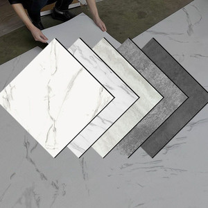 Autocollants de <span class=keywords><strong>Sol</strong></span> en PVC Auto-Adhésifs Effet Ciment, Revêtement Plastique Épaissi, Résistant à l'Usure et Imperméable 60*60CM - Product Image 1