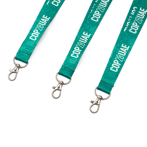 Eco-friendly Polyester Lanyards Sublimation Printed Lanyards Neck <b>Strap</b> for ID Badge Security Access Exhibition - Product Image 2