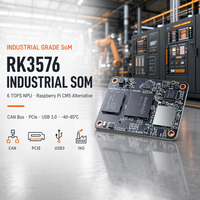 Module système RK3576, carte mère, 6 TOPS NPU, industriel, -40 à 85, CAN Bus, PCIe, USB 3.0, alternative au Raspberry Pi CM5, SoM