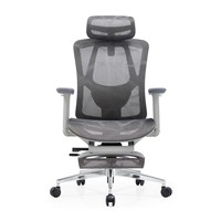 Chaise de bureau ergonomique avec dossier détachable et structure en nylon pour le bureau à domicile et les projets commerciaux