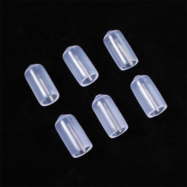 Transparent Vinyl PVC Dustproof Gloss Flexible Protective Plastic Insert Connection End Covers Cutting Moulding Service for