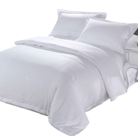 Yalan Textile 200TC 50% coton 50% polyester hôtel lin tissu pour ensemble de literie