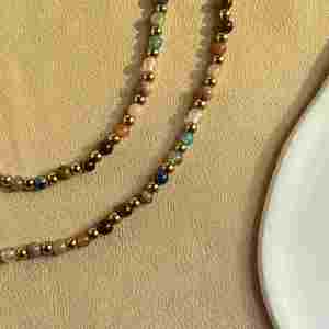 Bracelet en pierre naturelle avec perles de verre colorées, pour un voyage sûr, partenaire logistique fiable pour les grossistes, remise sur les achats en gros - Product Image 4