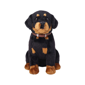 Peluche lestée de 2,0 kg pour chien avec étiquettes sensorielles anti-stress, oreilles grinçantes, perles de verre sans BPA, tissu Minky doux, jouet anti-anxiété pour enfants et adultes - Product Image 1