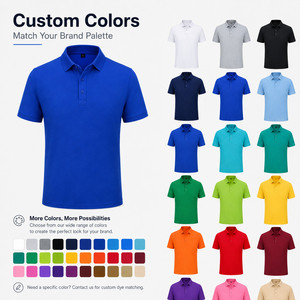 Polo de Piqué de Seda y Algodón Morera para Hombre, 180G, con Logotipo Personalizado, Suave, Transpirable, Premium, Venta al Por Mayor, Tallas S-4XL, Color Ámbar Dorado - Product Image 3