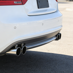 Difusor de Parachoques Trasero Estilo Deportivo con Tubo Compatible con AUDI <span class=keywords><strong>A5</strong></span> No <span class=keywords><strong>S</strong></span>-<span class=keywords><strong>LINE</strong></span> S5 2009 2010 <span class=keywords><strong>2011</strong></span> - Product Image 4