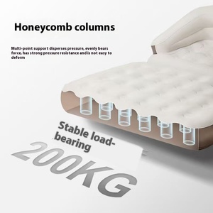 5IN1 Trắng <span class=keywords><strong>Inflatable</strong></span> đôi đa chức năng ghế sofa không khí trong nhà thư giãn giường nệm bơm hơi - Product Image 4