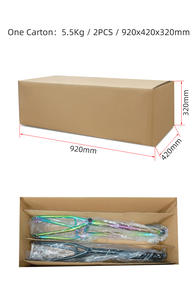 BFA01 חלקי אופניים כרומולי BMX מסגרת לילדים מבוגרים מירוץ סגנון חופשי שלדת אופניים BMX מסגרת אופניים - Product Image 6