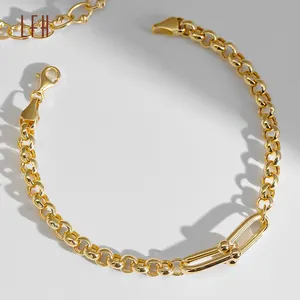 Au750 Fabricante de joyería Cadena personalizada 18K Oro real Joyas de oro 18K Joyería de oro real saudita 18K Empeñable 18K oro 18K original