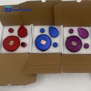 ฝาครอบน้ำหล่อเย็นอะลูมิเนียม FlowTech 6061 พร้อมฝาครอบแอร์และฝาครอบแหวนรอง สำหรับ Honda Civic FL1 รุ่นที่ 11 ปี 2022+ – สีแดง น้ำเงิน ทอง ม่วง - Product Image 3