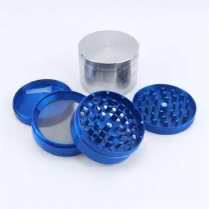 OEM Package Metal Herb Grinder Cigarette Rolling Paper Smoking Accessories Spice Mill Cutter Herb Crusher Grinders