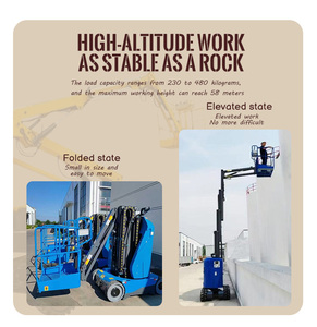 رافعة ذراع متحركة كهربائية آلية بدون صيانة مع حماية أمان وارتفاع عمل 15.8 متر - Product Image 5