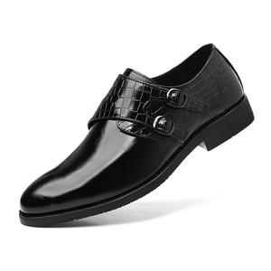 Zapatos Oxford Casuales de Oficina y Boda para Hombre, con Suela Gruesa de Metal, Antideslizantes, Resistentes al Desgaste, Ligeros, de PU, para Otoño, que Aumentan la Estatura, <span class=keywords><strong>AHMED</strong></span> - Product Image 1