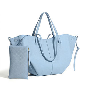 <span class=keywords><strong>Sac</strong></span> à <span class=keywords><strong>main</strong></span> pour femme Fabrication <span class=keywords><strong>Sac</strong></span> Tote Cuir Véritable Bleu OEM/ODM Femme Été Couleur Macaron Grande Capacité <span class=keywords><strong>Sac</strong></span> à <span class=keywords><strong>Main</strong></span> - Product Image 2