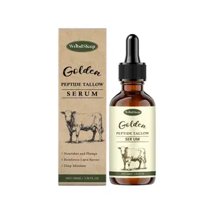 Suero Facial de Niacinamida con Logotipo Personalizado OEM, Hidratante Diario, Cuidado de la Piel Antiarrugas, Suero de Péptidos Dorados Suavizantes - Product Image 6