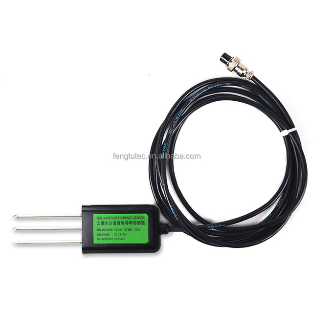 Industrial Soil Temperature and Moisture Sensor Four-parameter Smart Soil Electric Conductivity Sensor