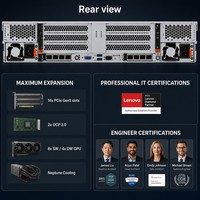 Serveur Rack 2U Lenovo ThinkSystem SR650a V4 Intel Xeon 6 8 To DDR5 8x SW GPU AI HPC Refroidissement Liquide – Vente en Gros Usine