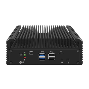 Topton New 4x2.5G NICs พีซีขนาดเล็กไร้พัดลม เสียงรบกวนศูนย์ Intel Core i5 1235U U300E 8505 2xDDR5 NVMe HD/DP/Type-C IoT Firewall คอมพิวเตอร์ - Product Image 1