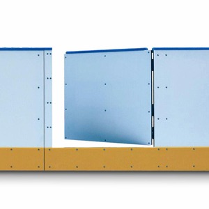 Resistente a los rayos uv hockey sobre hielo <span class=keywords><strong>arena</strong></span> de pista de hielo de las barreras/esgrima temporal para al aire libre - Product Image 6