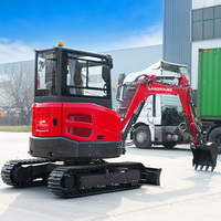 Mini-excavatrice de 3,5 tonnes avec livraison gratuite, moteur CE EURO 5 EPA, mini-excavatrice sur chenilles de 3810 kg, mini-excavatrices compactes à vendre