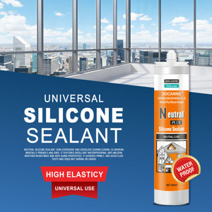 Waterproof Silicone Sealant for <b>Door</b> Window Construction for <b>Kitchen</b> Bathroom Marble <b>Curtain</b> Wall Glass Silicone Sealant - Product Image 4