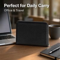 Pochette de rangement pour tablette et câbles de 7-8 pouces |   Organisateur de poche en maille avec emplacements pour cartes, étui de protection fin pour iPad Mini/tablettes