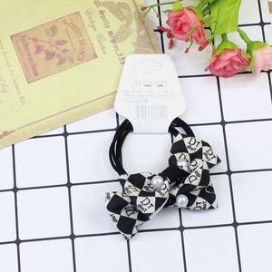 Two Bow Hair Ties Mixed Colors <b>Braided</b> Fabric Daily Use <b>Accessory</b> - Product Image 4