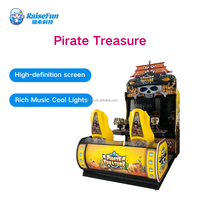 Fournisseur direct d'usine, jeu de tir au trésor pirate à pièces, jeu de tir à deux joueurs, simulateur pour salles d'arcade