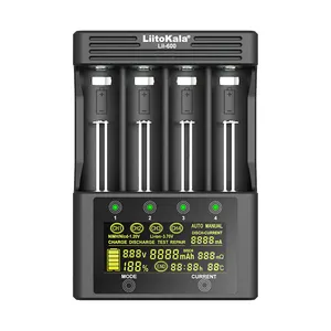 Custom logo basic cheap AA AAA NiMH NiCD Battery Charger with Independent charging channels