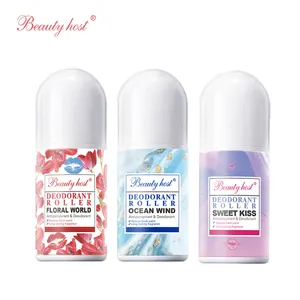 2022 Private Label Deodorant Organic Ocean floral ,sweet Deodorant Roll On Cream Gel for men and women