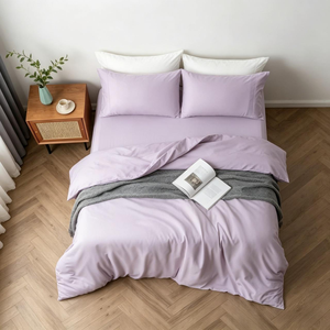 Fodera per cuscino classica in tessuto solido 50x70cm 100% fibra di bambù certificata Oeko-Tex, fresca e traspirante, set da 2 pezzi, con risvolto da 15cm, rettangolare, per la casa - Product Image 2
