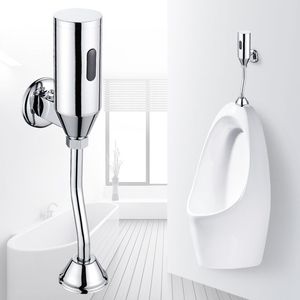 Van Xả Nước Tiểu Cảm Biến Tự Động Gắn Tường, Bằng Đồng Thau, Không Cần Chạm, Xả Nước Nhà Vệ Sinh - Product Image 5