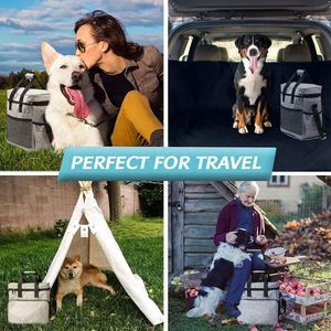 Sac de voyage pour chien BSCI Factory Touch, approuvé par les compagnies aériennes, ensemble de voyage pour chiens, contient tout ce dont votre chien a besoin, pliable, comprend un sac de voyage pour l'extérieur. - Product Image 6
