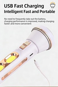 <span class=keywords><strong>Linterna</strong></span> Solar 2025 de Alta Eficiencia Lumínica, Bajo Consumo de Energía, Impermeable, ABS, Recargable por USB, Iluminación COB para Apagones - Product Image 3