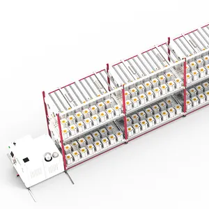 Máquina de clonación de hierbas medicinales para agricultura inteligente, sistema vertical aeropónico para plantas