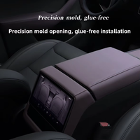 Für Tesla Model Y/YL/3 Mittelkonsolen-Schutzabdeckung Kabellose Ladematte aus Silikongel Auto-Innenraum-Modifikation