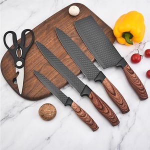 <strong>Knife</strong> <strong>Set</strong>, <strong>6</strong> <strong>Piece</strong> Extra Sharp <strong>Knife</strong> Block <strong>Set</strong>, Beige Kitchen <strong>Knife</strong> <strong>Set</strong> Professional Chef <strong>Knife</strong> <strong>Set</strong> for Home <strong>and</strong> Kitchen - Product Image 6