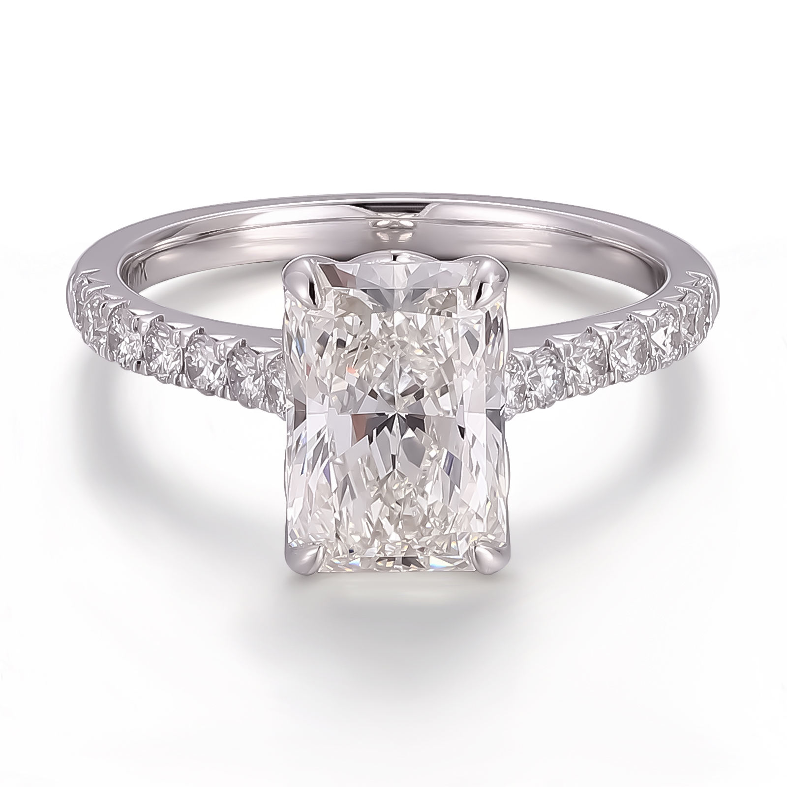 แหวนเพชรแล็บโกลด์ 10K ทองคำแท้